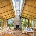 Light Path Residence / Bohlin Cywinski Jackson - Interior Photography, Sofa, Table, Beam, Windows