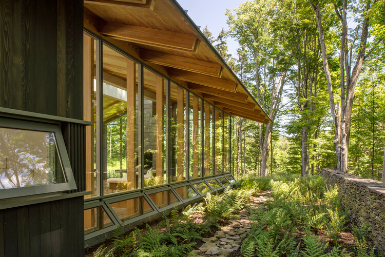 Light Path Residence / Bohlin Cywinski Jackson - Exterior Photography, Windows, Forest